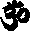 small OM symbol