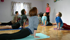 teen yoga class